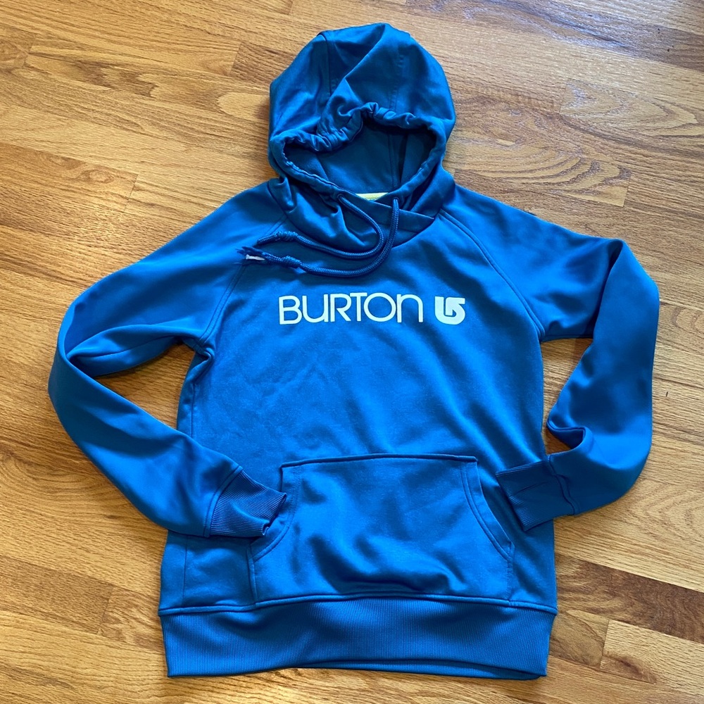 Burton Teal Blue Pullover Hoodie